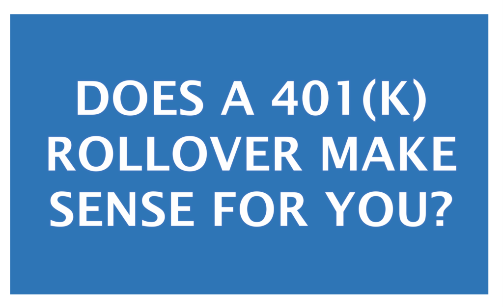 401(k) rollover graphic